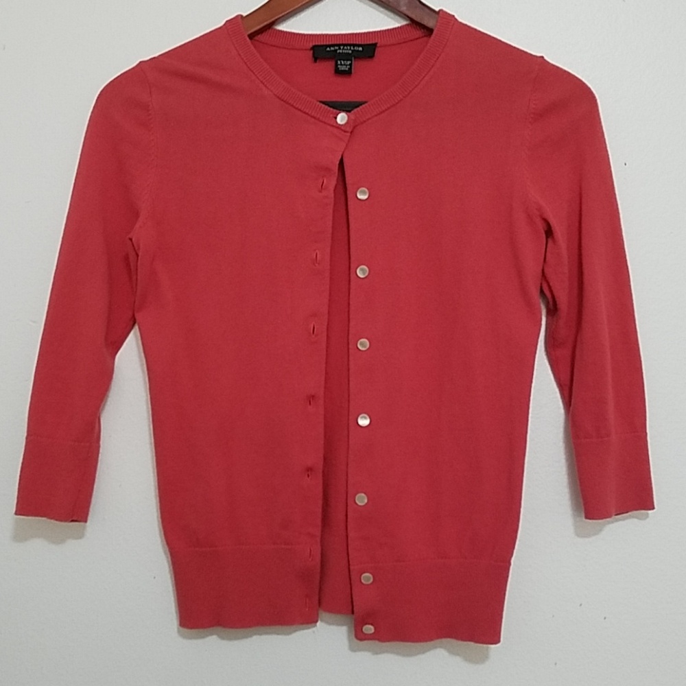 Ann Taylor 3/4 Sleeve Cardigan